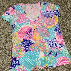 Lilly Pulitzer Michele she’ll size medium.
